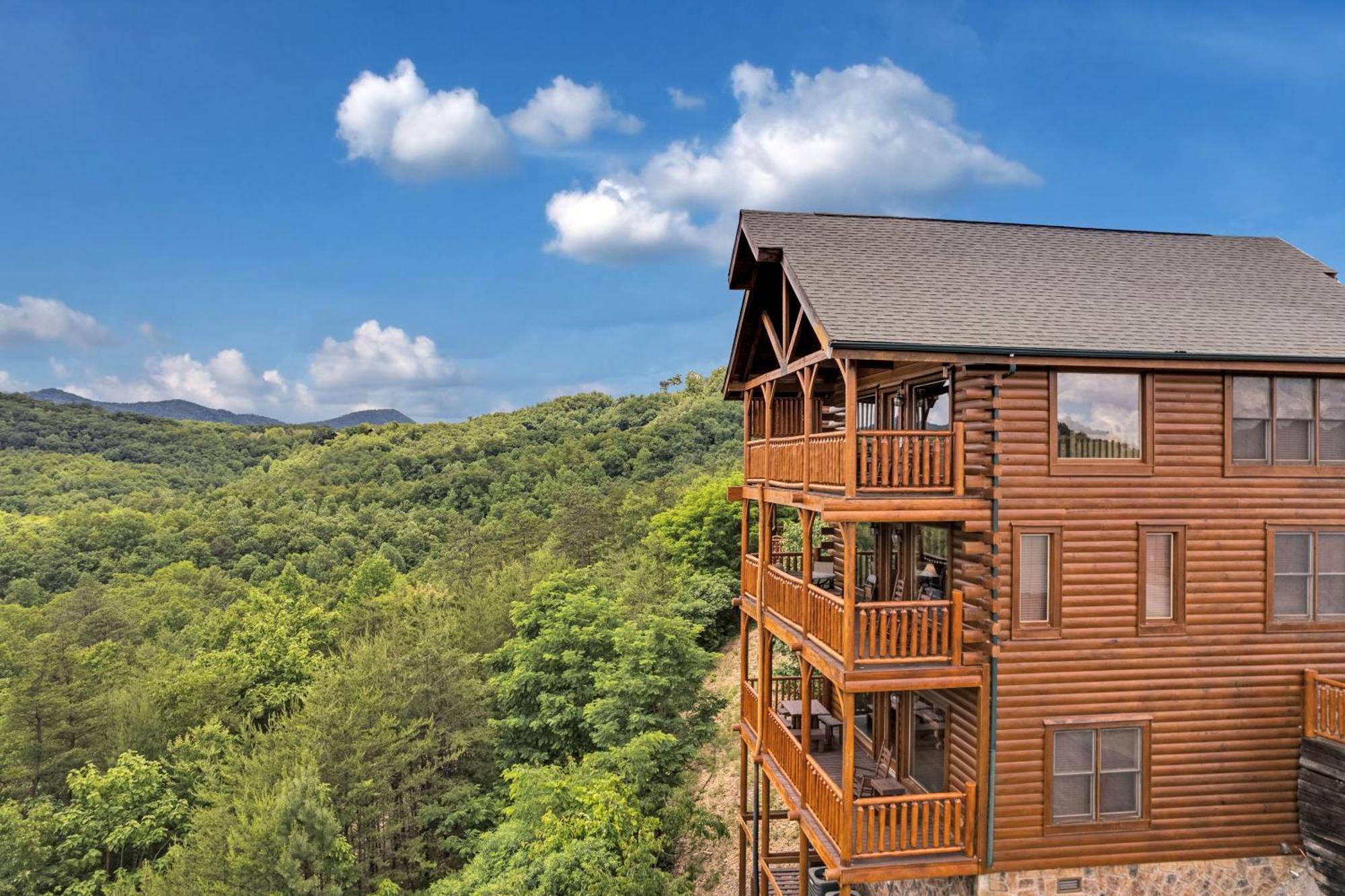 Endless View- Amazing Panoramic Mountain Views, Pool Access, Free Area Attraction Tickets Villa Sevierville Luaran gambar